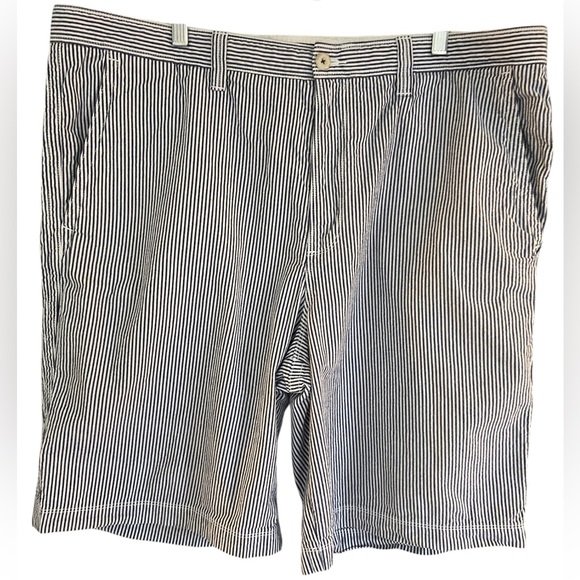Men’s Tommy Hilfiger blue and white striped shorts size 40 - Picture 1 of 7